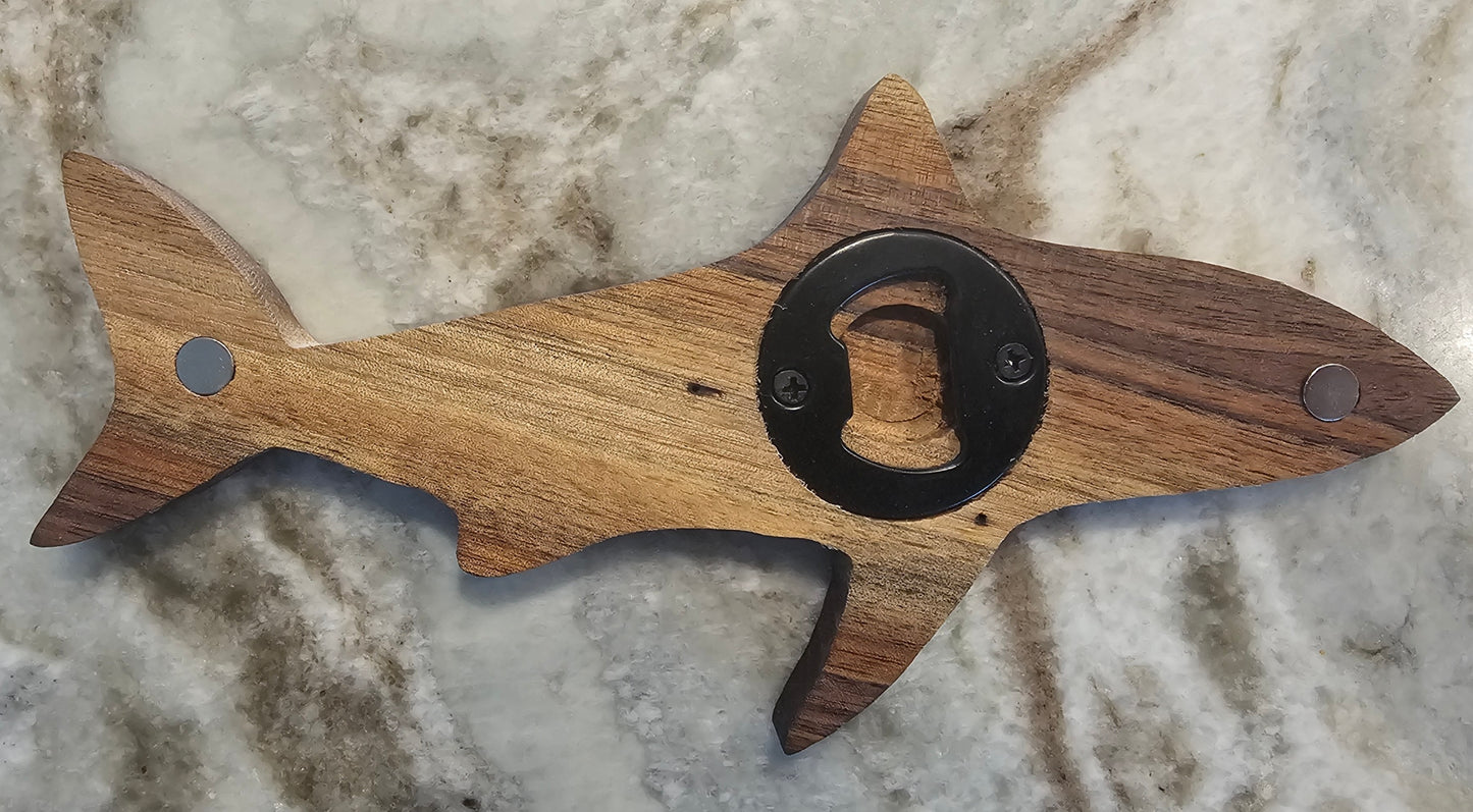 Magnetic Shark Bottle Opener