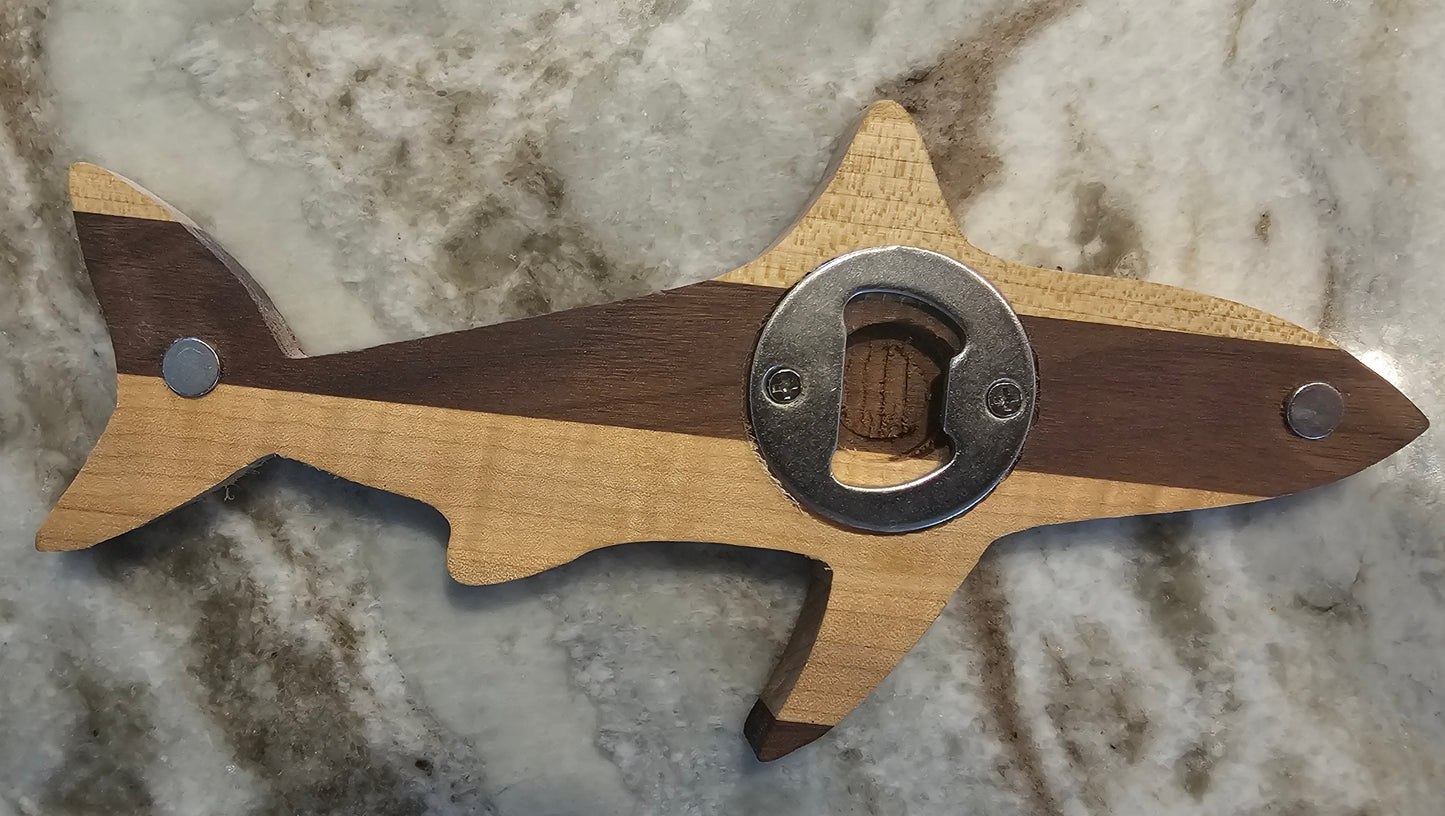 Magnetic Shark Bottle Opener